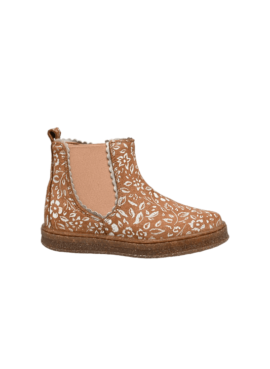 boots/bottines BISGAARD SIGGI Camel Fleurs Bottines