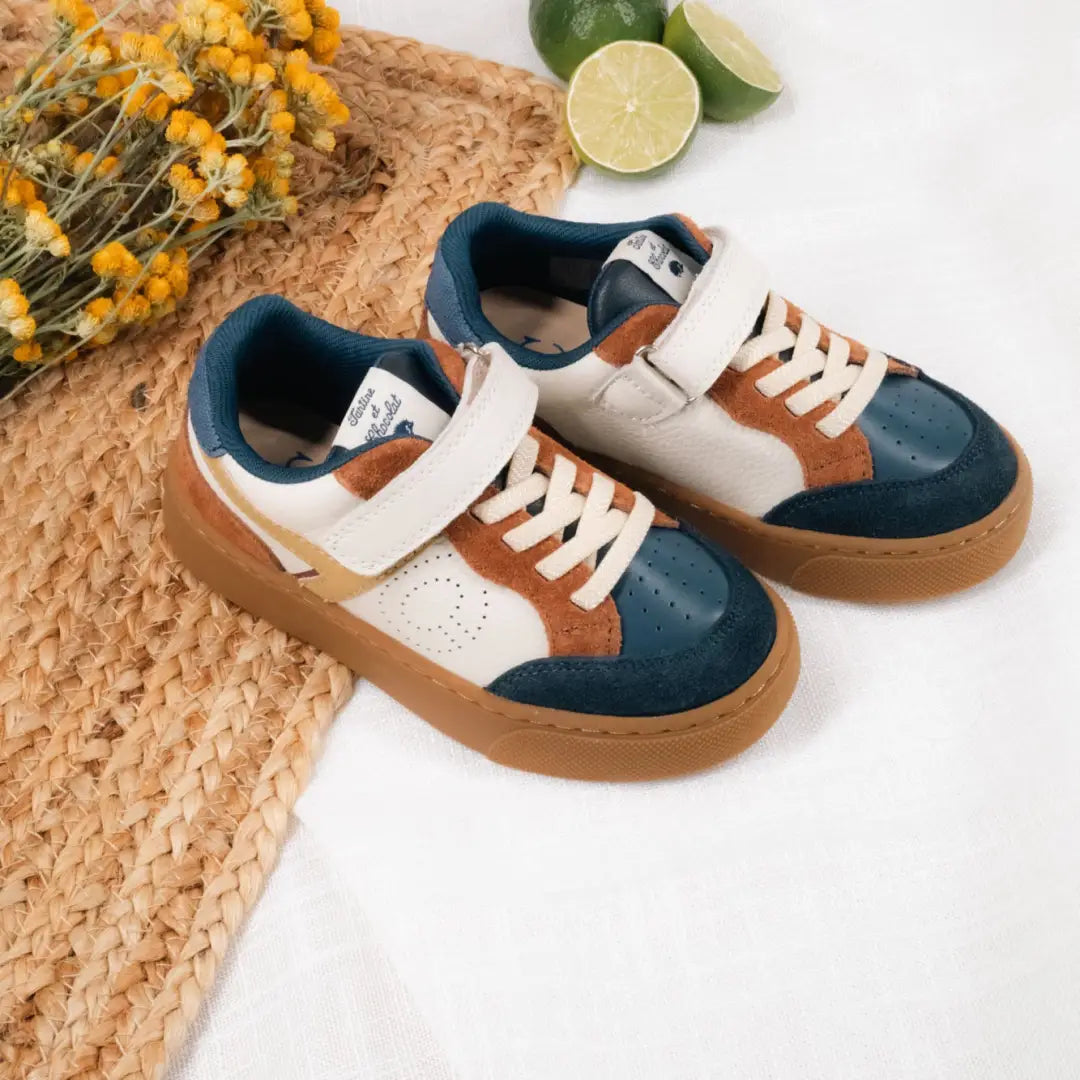 TARTINE ET CHOCOLAT LACES Marine Blanc Chaussures basses/baskets/sneakers