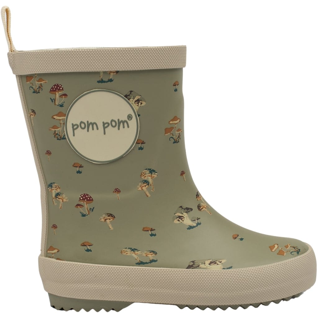bottes de pluie POM POM FUNGI Vert Bottes de Pluie