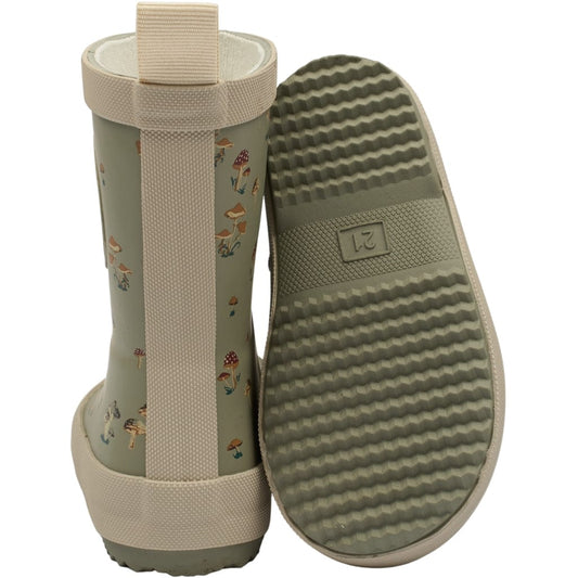 bottes de pluie POM POM FUNGI Vert Bottes de Pluie