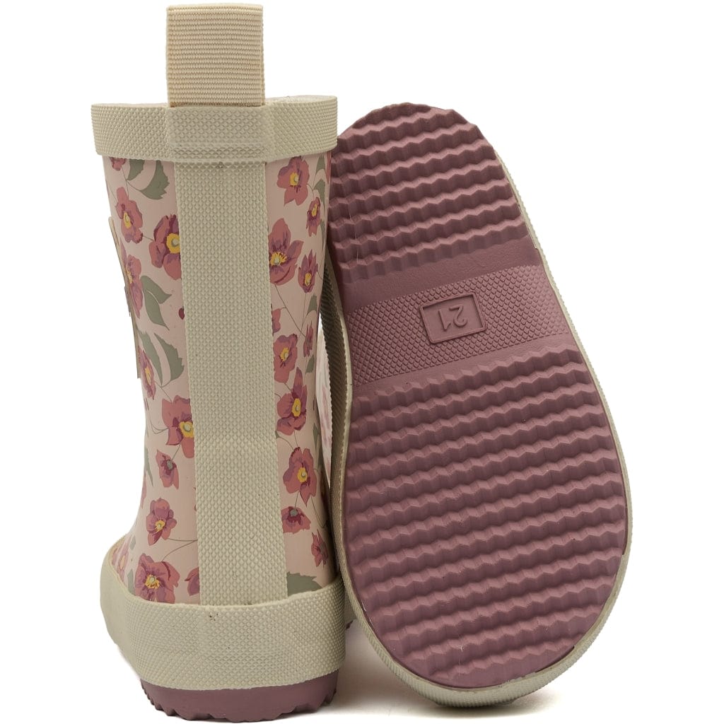 bottes de pluie POM POM AUTUMN ANEMONE Rose Bottes de Pluie