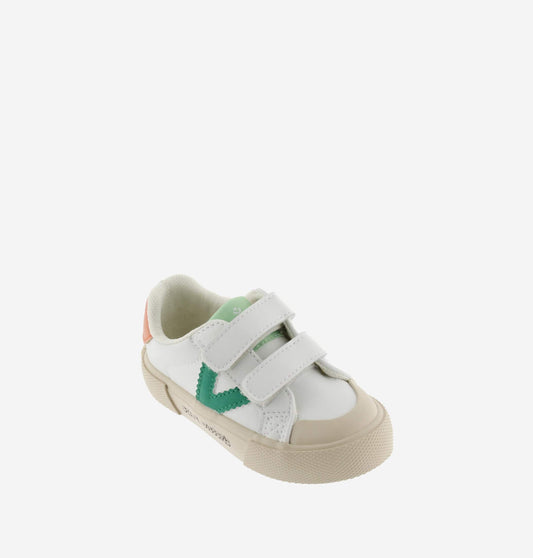 Chaussures Basses/Baskets/Sneakers VICTORIA 1065179 Blanc Vert Chaussures basses/baskets/sneakers