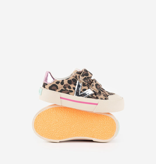 Toiles/Espadrilles VICTORIA 1065196 Léopard Chaussures basses/baskets/sneakers