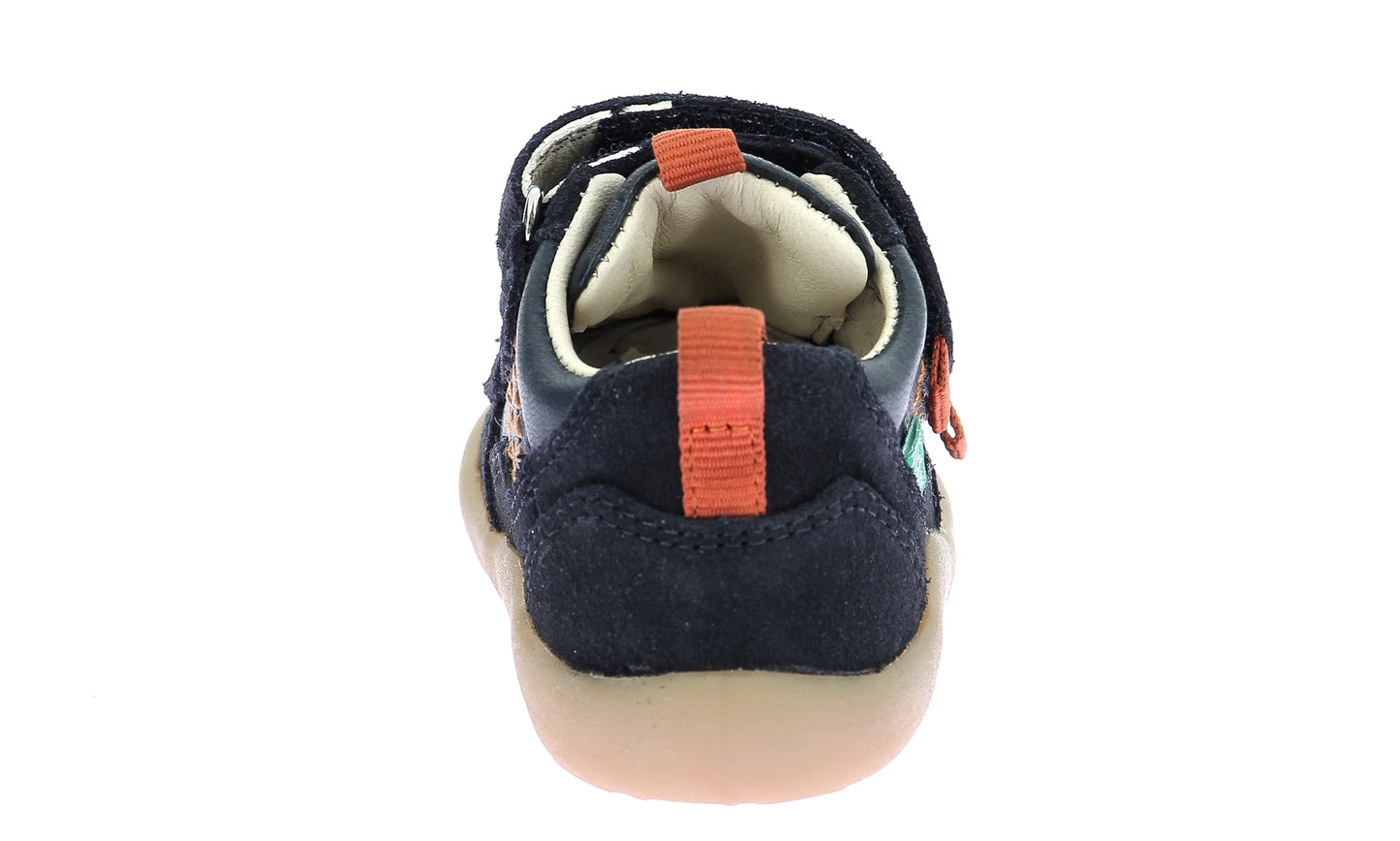 KICKERS KICK FRAPY marine premiers pas Bottillons Barefoot