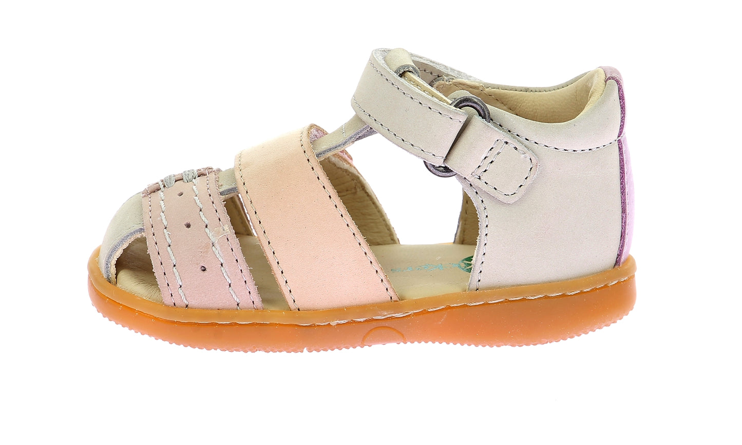 KICKERS KICK BAZAR Beige Clair Sandales Nu Pieds