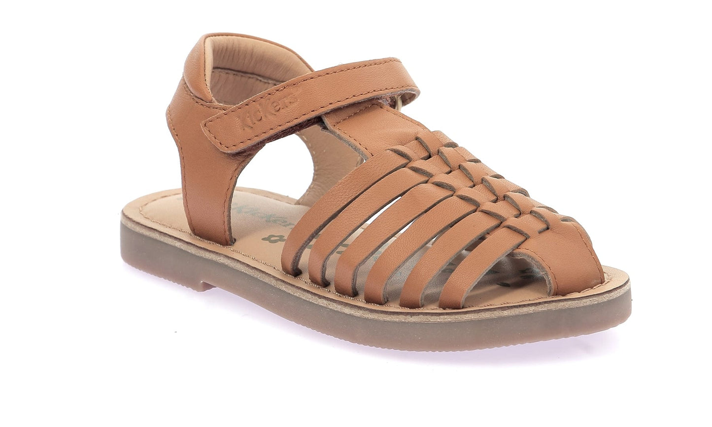 Sandales/nu-pieds KICKERS KICK PREKLO Camel Sandales Nu-pieds