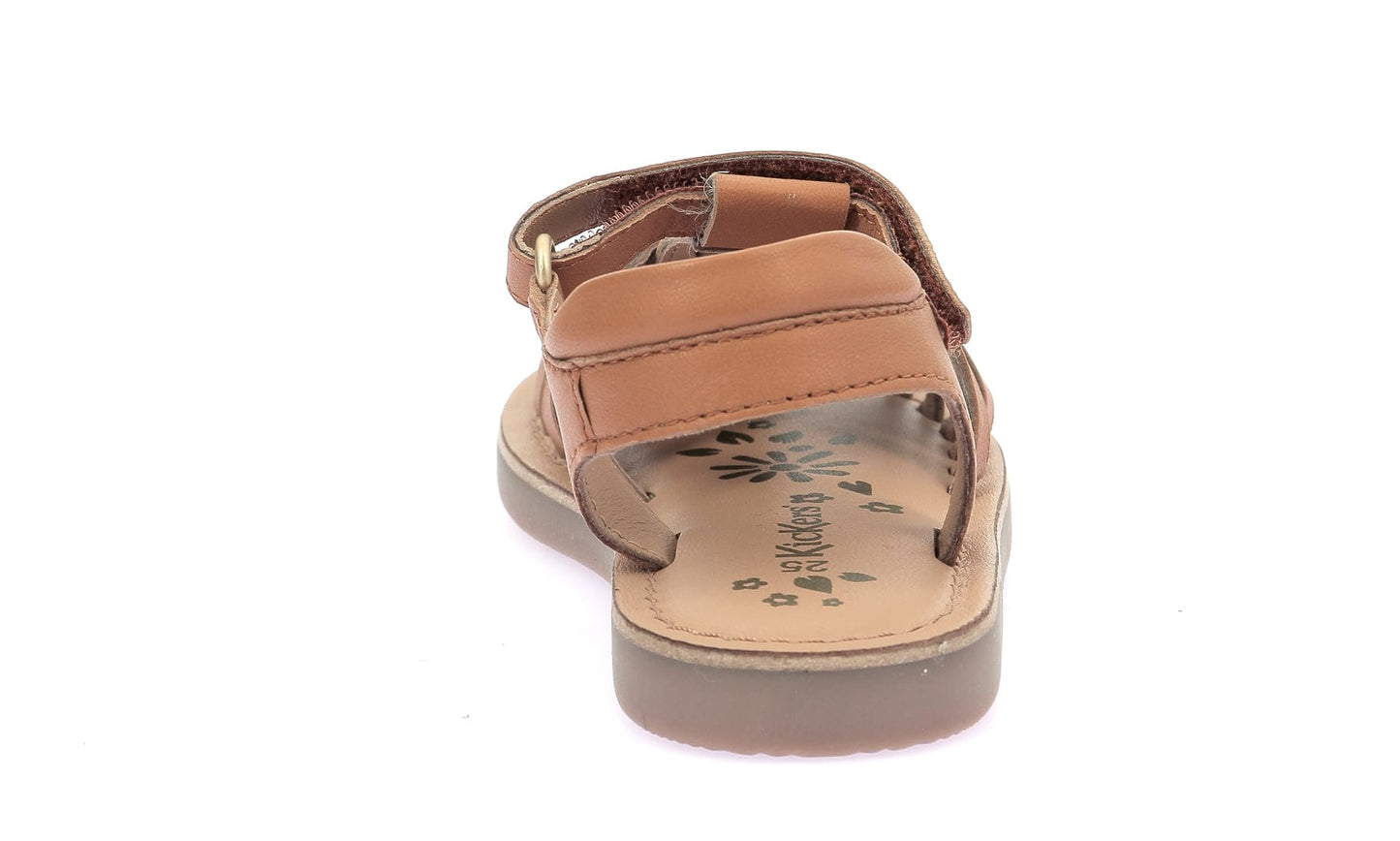 Sandales/nu-pieds KICKERS KICK PREKLO Camel Sandales Nu-pieds
