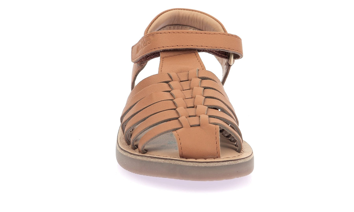 Sandales/nu-pieds KICKERS KICK PREKLO Camel Sandales Nu-pieds