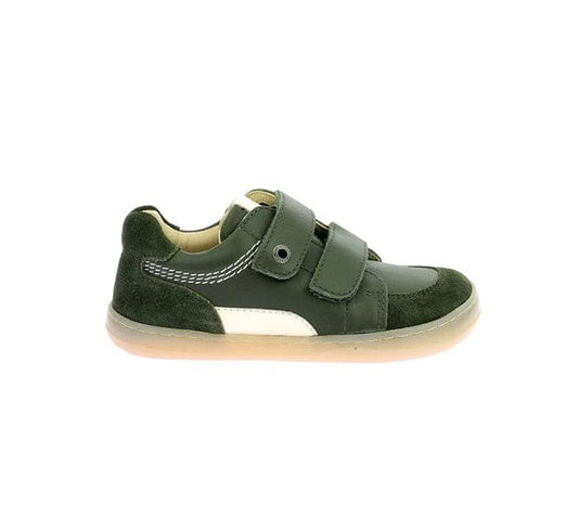 Chaussures Basses/Baskets/Sneakers KICKERS KICKBOOST Kaki Baskets Barefoot