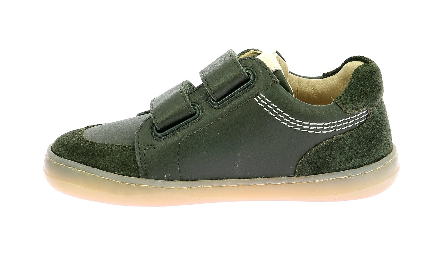Chaussures Basses/Baskets/Sneakers KICKERS KICKBOOST Kaki Baskets Barefoot