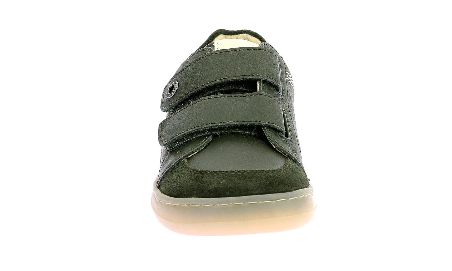 Chaussures Basses/Baskets/Sneakers KICKERS KICKBOOST Kaki Baskets Barefoot