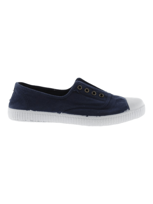 Toiles / Espadrilles adulte VICTORIA inglesa elastico marine