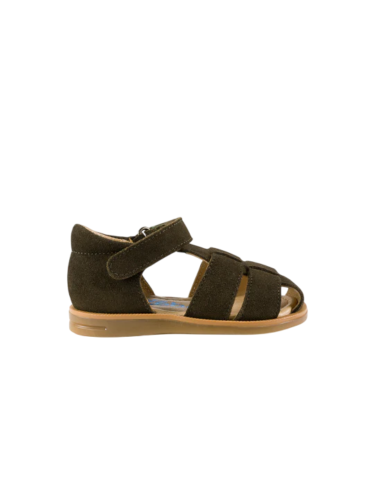 ACEBOS 1235 Kaki sandales nu-pieds