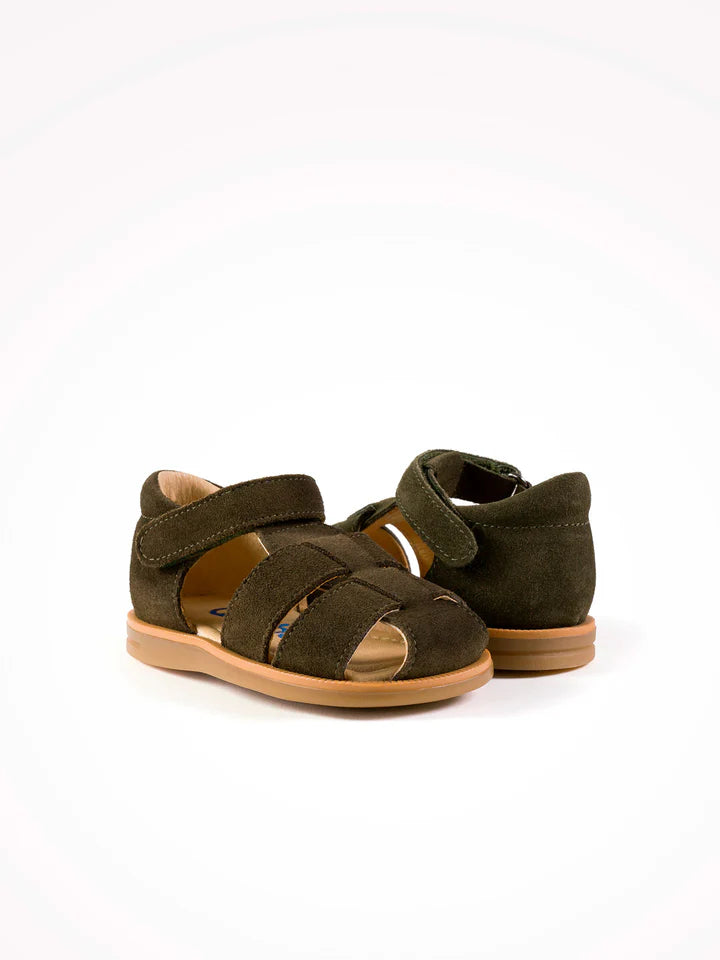 ACEBOS 1235 Kaki sandales nu-pieds