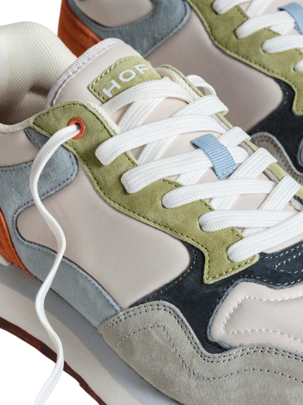 HOFF KINGSTON Gris Rouge Tennis Baskets bas Adulte