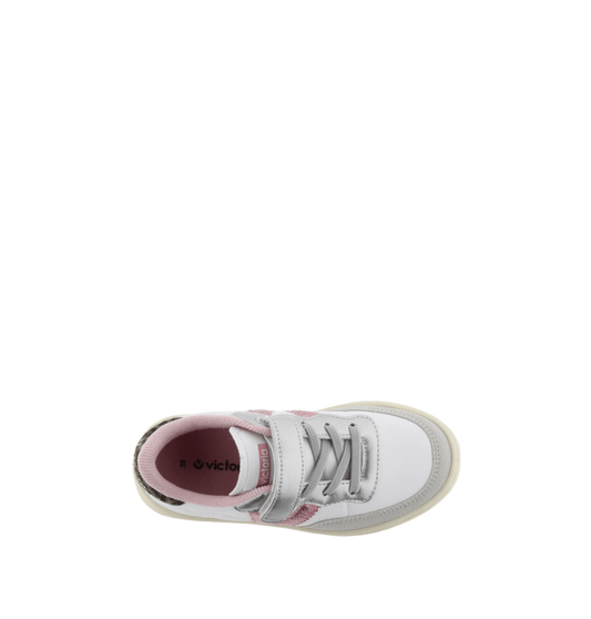 Chaussures Basses/Baskets/Sneakers VICTORIA 1256103 Blanc gris Rose Chaussures basses/baskets/sneakers