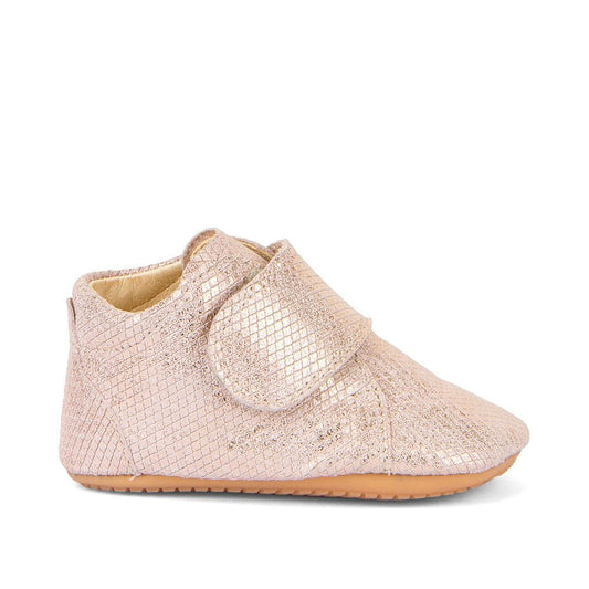 Chaussons froddo prewalkers scratch Rose brillant