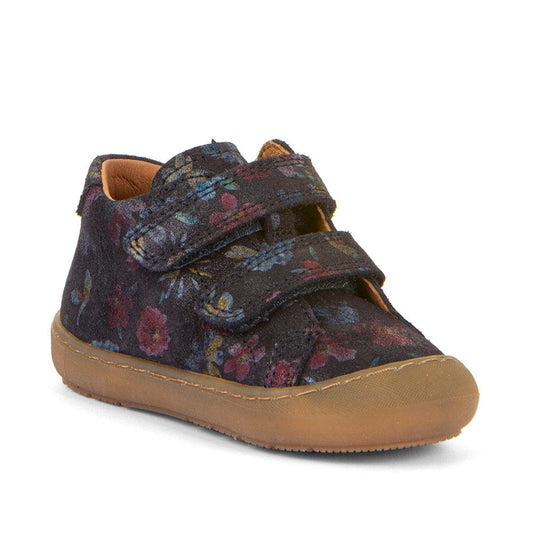 Pré marche FRODDO G2130294 Ollie Bleu Fleurs Boitillons