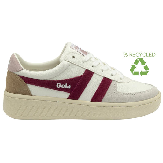 GOLA GRANDSLAM White Cerise Pink Sneakers Baskets adulte