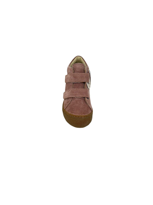 Pré marche NATURINO COCOON Velcro Rose Suede bottillons