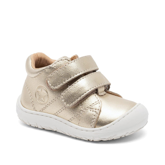 Pre marche BISGAARD HALE Vl Gold chaussures premiers pas Barefoot