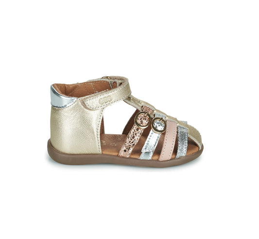 GBB BABELLA Or Sandales Nu Pieds