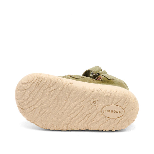 BISGAARD HANA Sage Salomés Babies Sandales Premiers Pas Barefoot