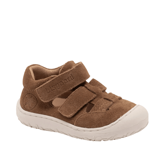 Babies/Salomés 26 BISGAARD HANA Almond Salomés Babies Sandales Premiers Pas Barefoot 5715243774483