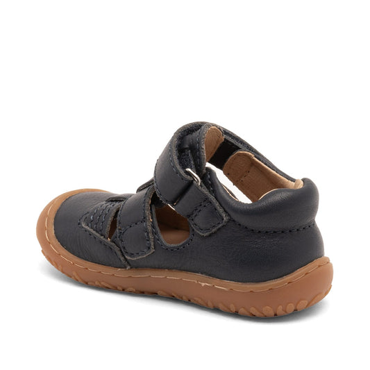 Babies/Salomés BISGAARD HANA Dark Blue Salomés Babies Sandales Premiers Pas Barefoot