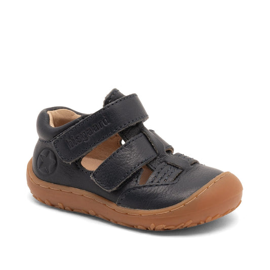 Babies/Salomés BISGAARD HANA Dark Blue Salomés Babies Sandales Premiers Pas Barefoot