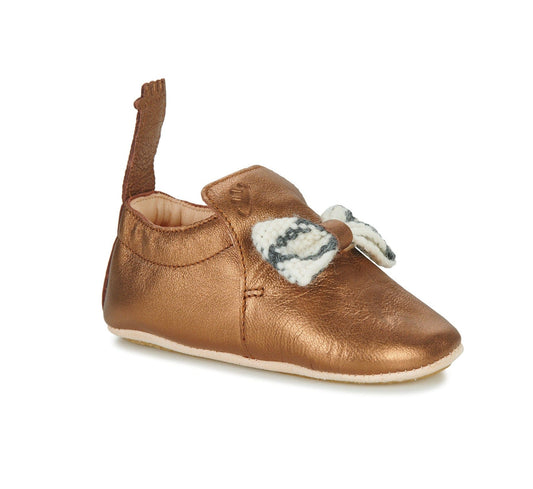 chausson EZPZ MY BLUBLU Nœud Bronze chaussons
