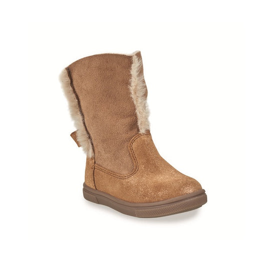 GBB ALVA Camel Bottines avec retour fourré