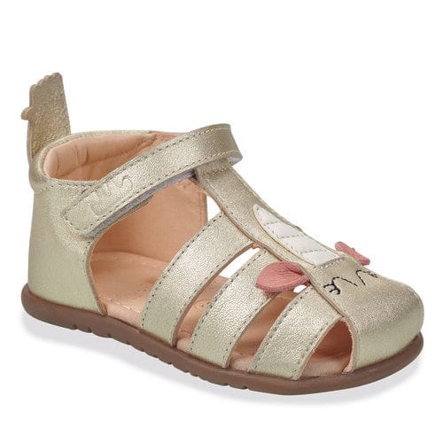 sandale/nu-pied EZPZ easy peasy My Sandalette Licorne Cuivre Sandales Barefoot