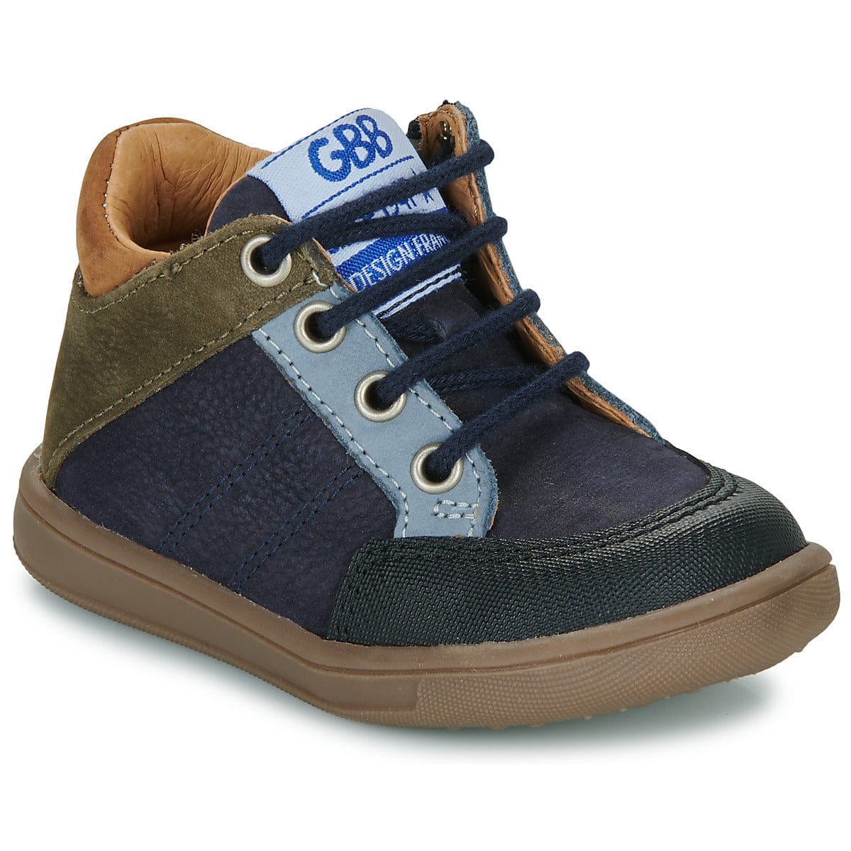 Chaussures hautes/Botillons GBB CURIEUX Marine Chaussures Hautes Bottillons