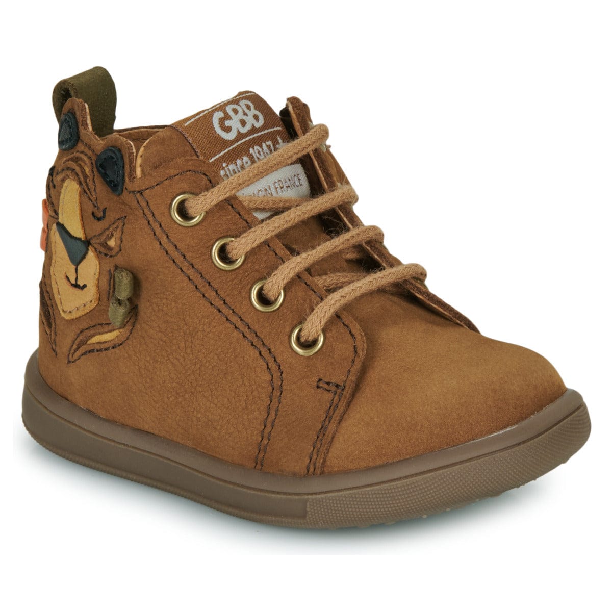 Chaussures hautes/Botillons GBB BASILE Marron Chaussures Hautes flex premiers pas