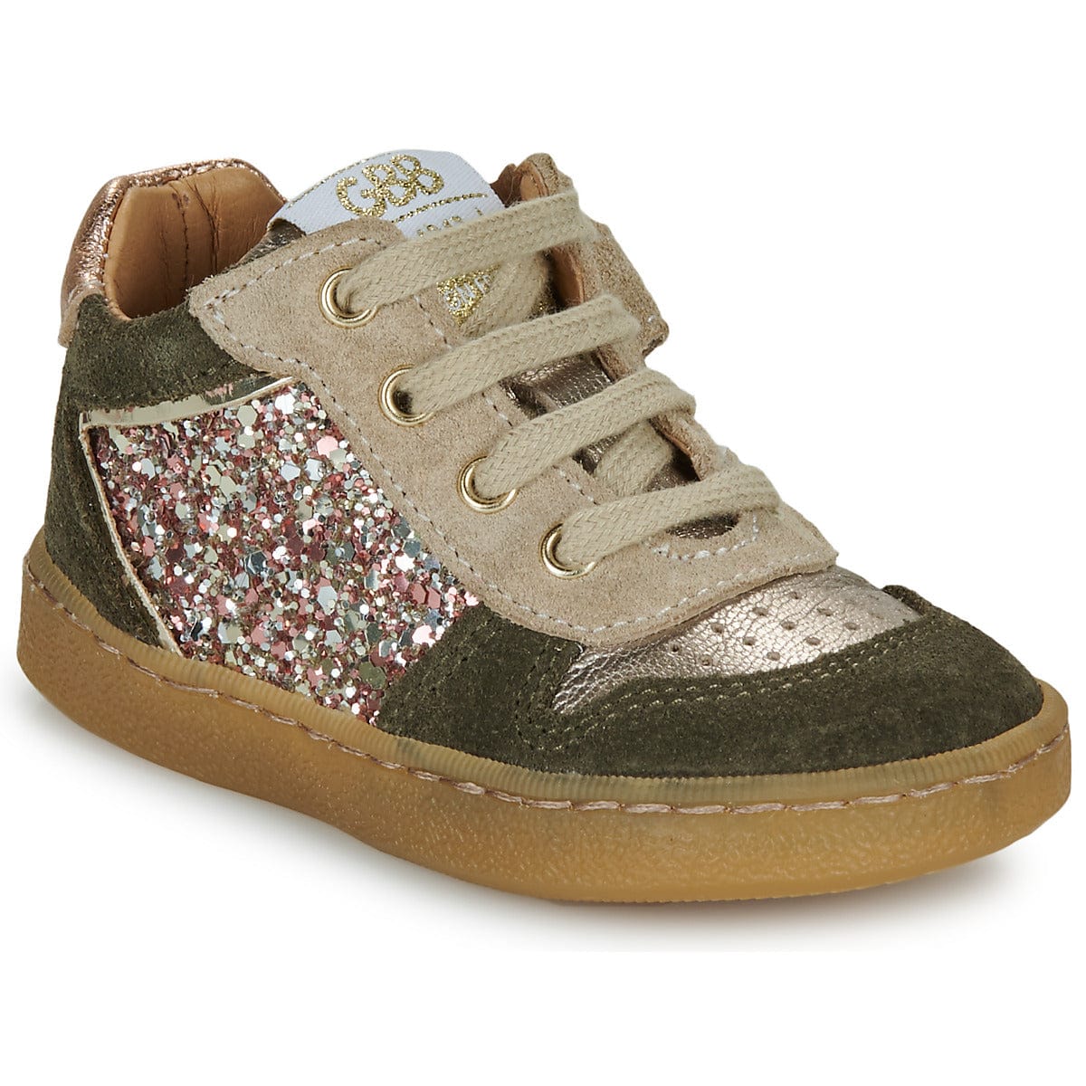 Chaussures hautes/Botillons GBB OSMAN Taupe Beige Bottillons
