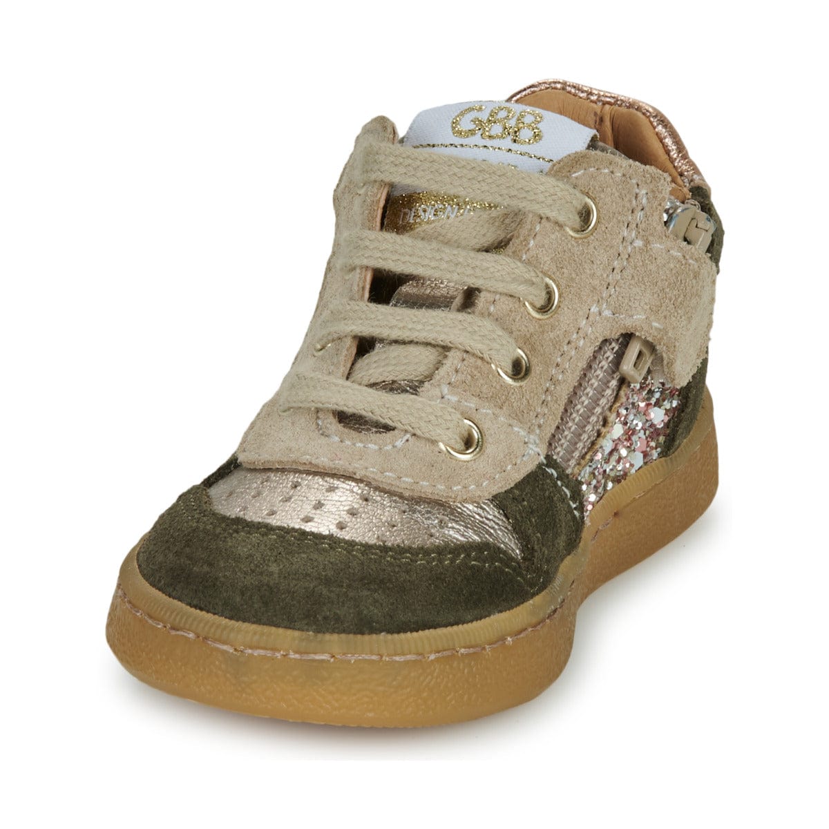 Chaussures hautes/Botillons GBB OSMAN Taupe Beige Bottillons