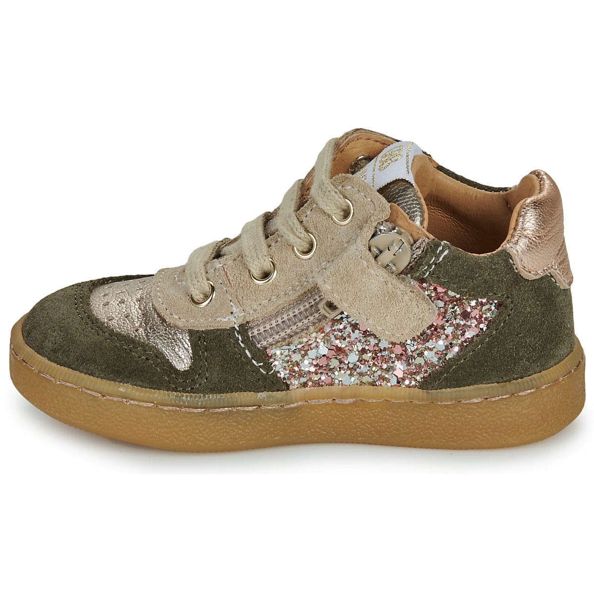 Chaussures hautes/Botillons GBB OSMAN Taupe Beige Bottillons