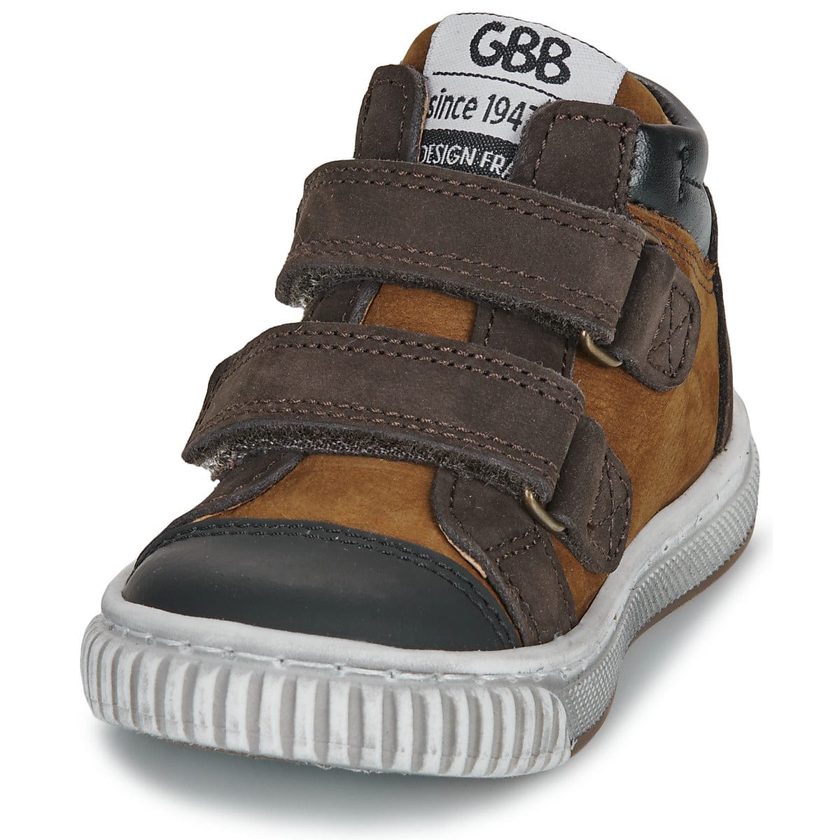 Chaussures Hautes/Botillons GBB DROLE Marron Baskets Hautes Chaussures