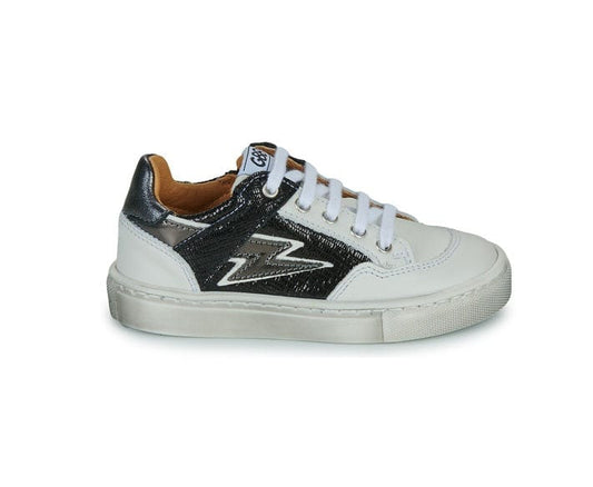 Chaussures Basses/Baskets/Sneakers GBB ZELIA Blanc Noir Baskets