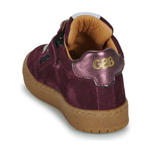 Chaussures Basses/Baskets/Sneakers GBB ACCUEILLANT Prune Bottillons