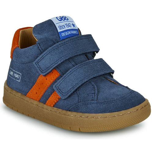 GBB AMUSANT Marine Jeans Baskets Chaussures Basses