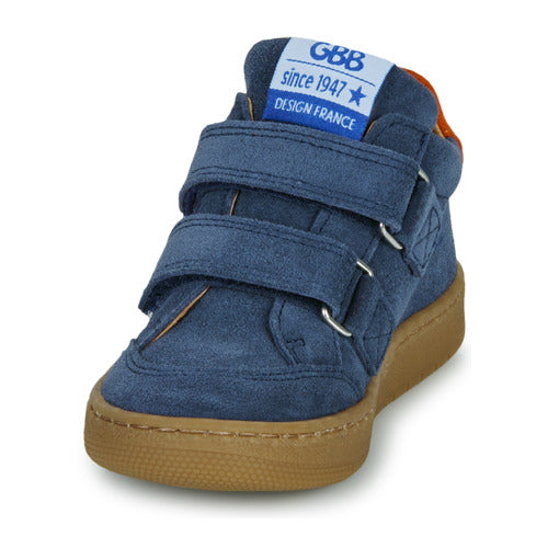 GBB AMUSANT Marine Jeans Baskets Chaussures Basses