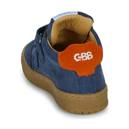 GBB AMUSANT Marine Jeans Baskets Chaussures Basses