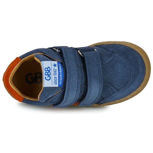 GBB AMUSANT Marine Jeans Baskets Chaussures Basses