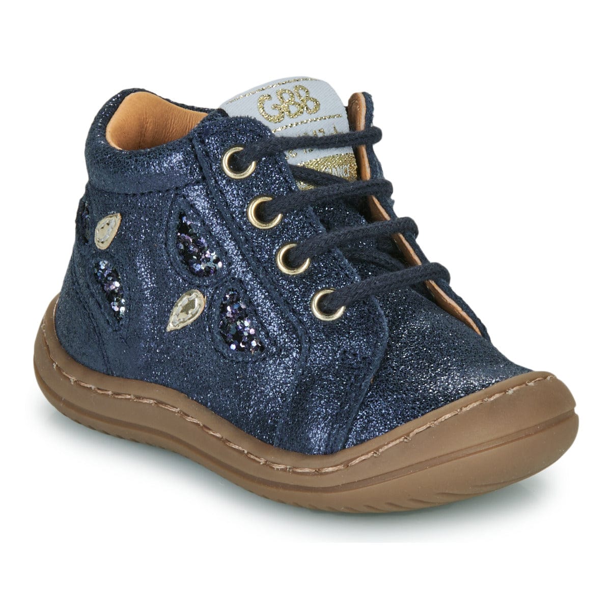 Chaussures hautes/Botillons GBB FLEXOO FLOWER Marine Bottillons Premiers Premarche