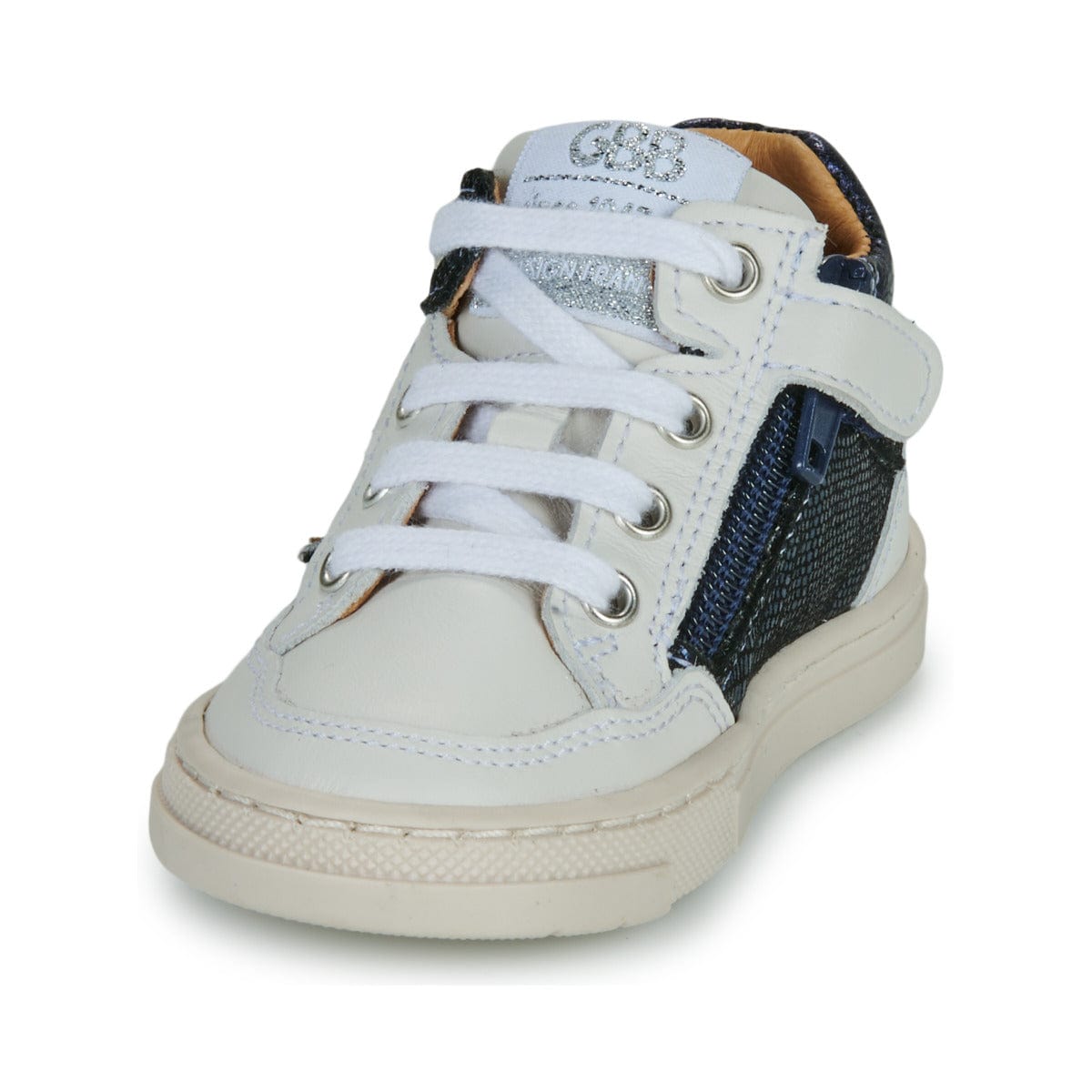 Chaussures Hautes/Botillons GBB DALILA Blanc Bleu Baskets Haut