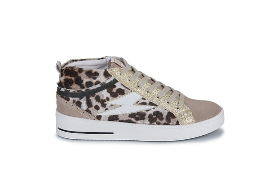 SMR Semerdjian GIBRA Léopard Sneakers Baskets adulte