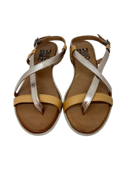 Sandales / Nu Pieds adulte BUENO 3002 Camel Bronze nu-pieds sandales