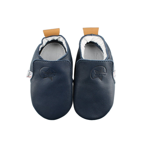 Chaussons 6/12 mois 19/20 BELLAMY PATCH marine Chaussons 3665690815456